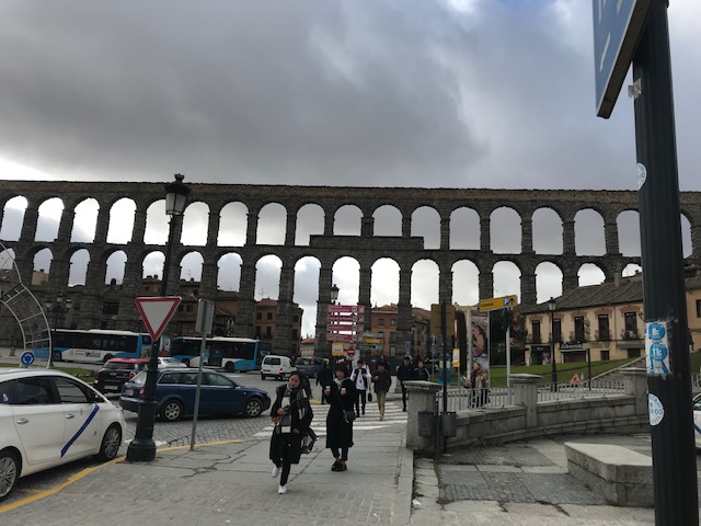 The Segovia aqueduct
