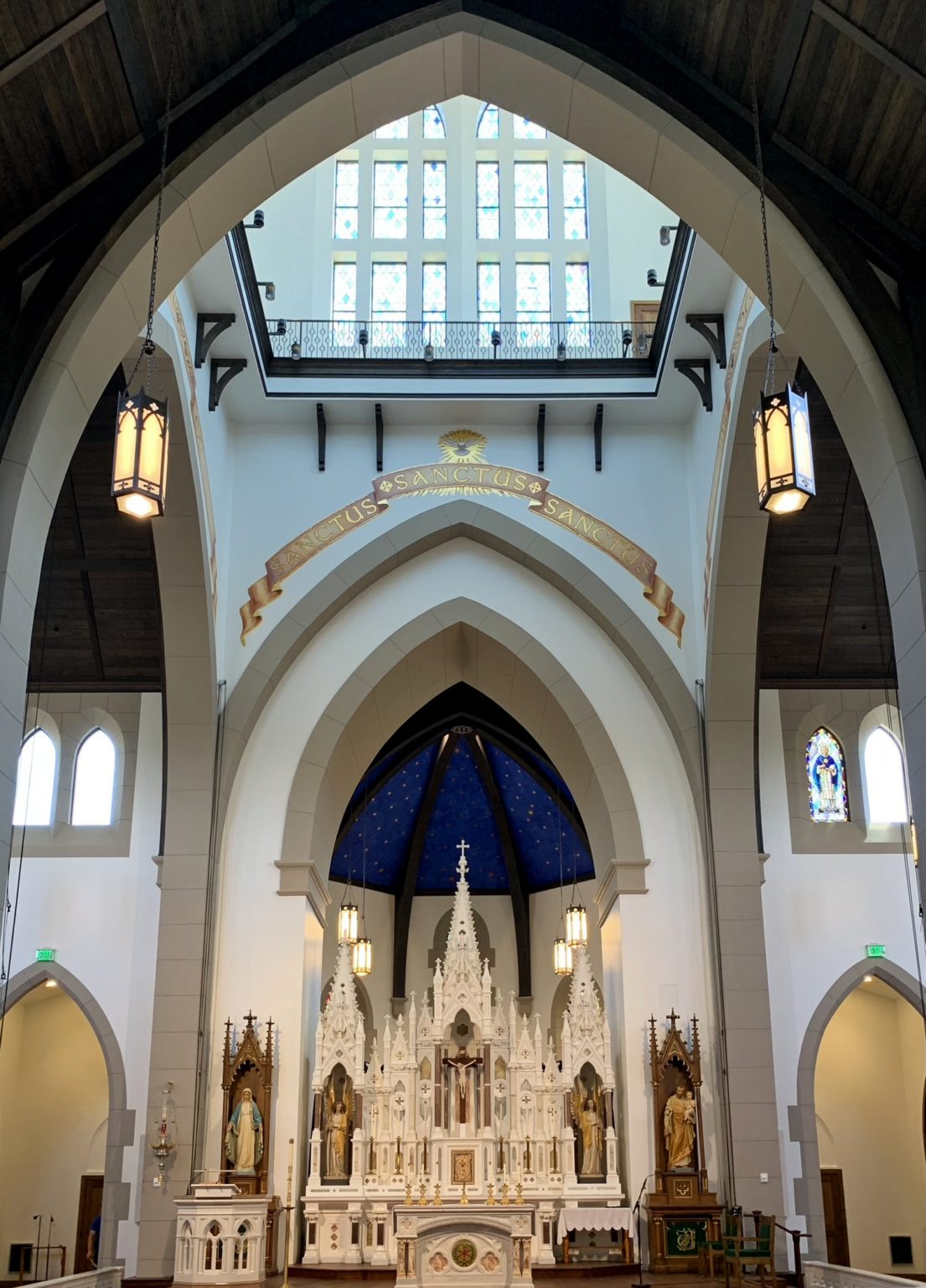 New Christ the King Chapel Recently Dedicated At Christendom College ...