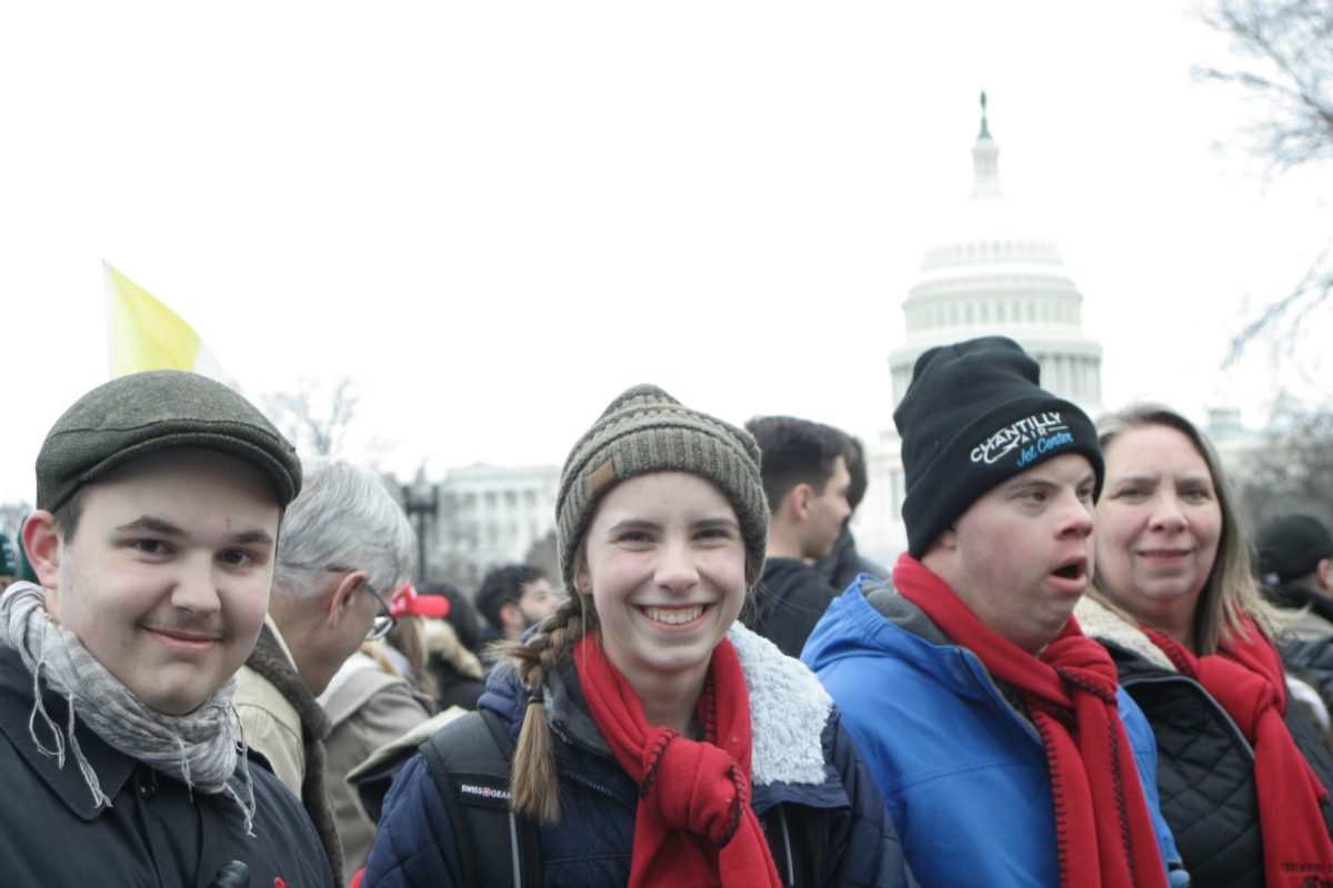 Damian Deitchman along with his friends Catherine Duplantier, Andrew Duplantier and Mrs. Duplantier